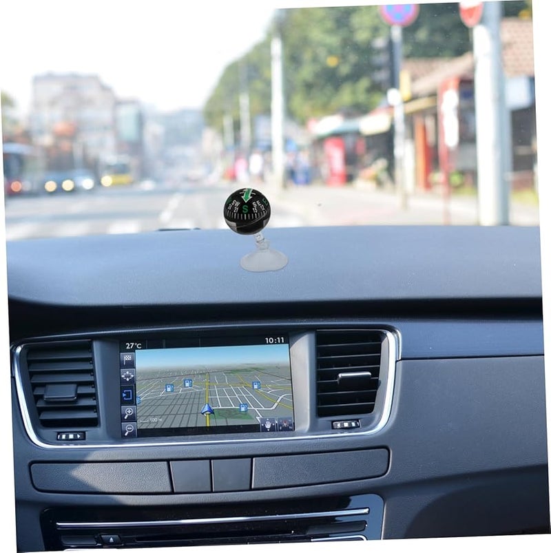 Cabilock Car Dashboard Compass Ball with Suction Cup for Vehicles Boats Outdoor Travel Hikes - Image 5